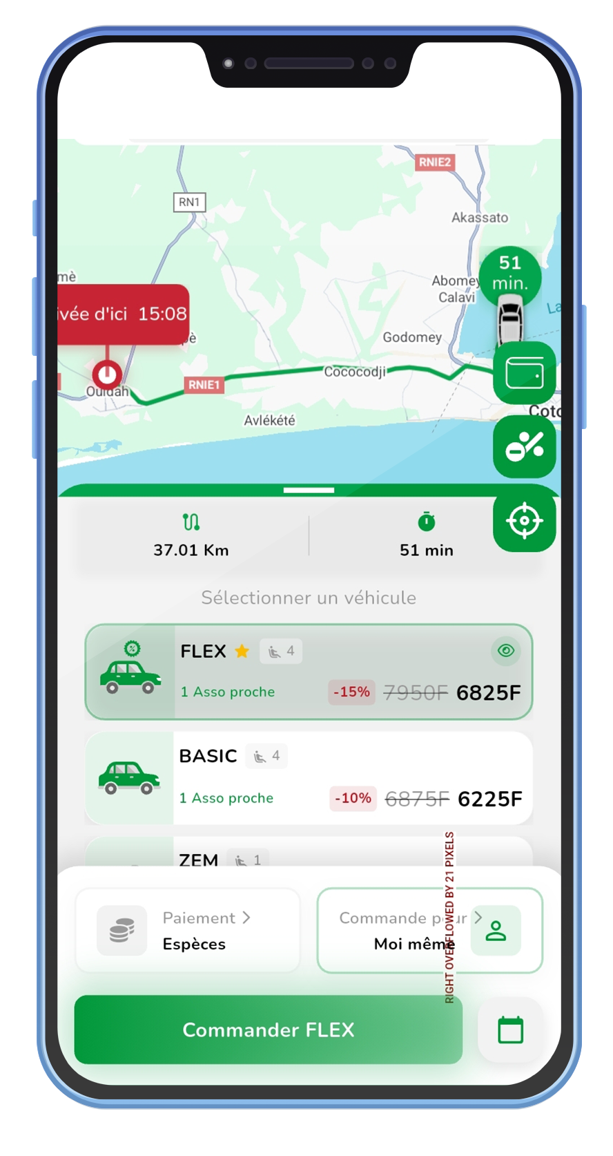 Application Taxi VTC