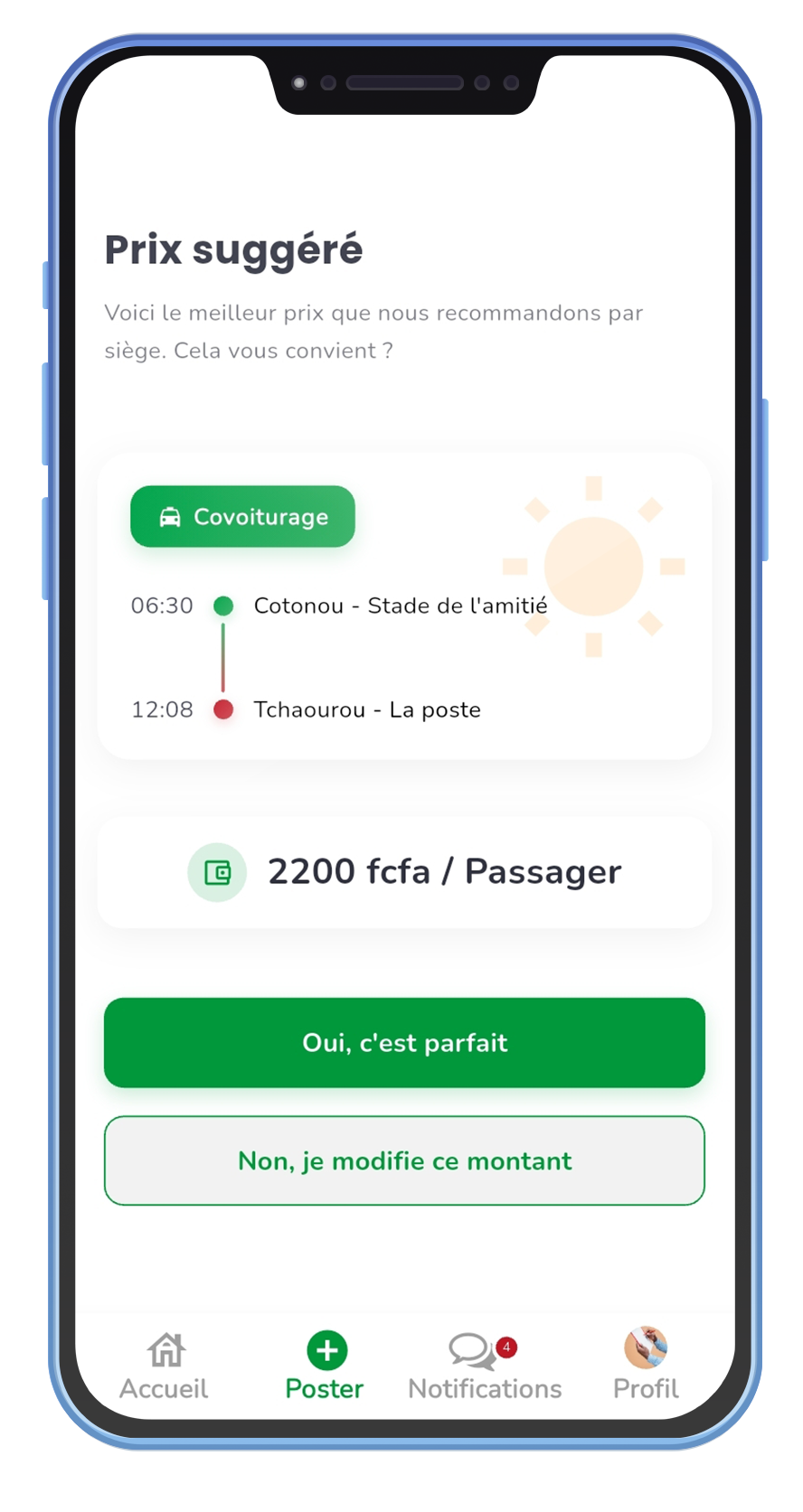 Prix suggéré