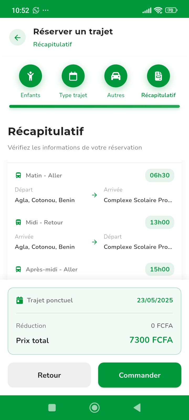 Suivi en temps réel